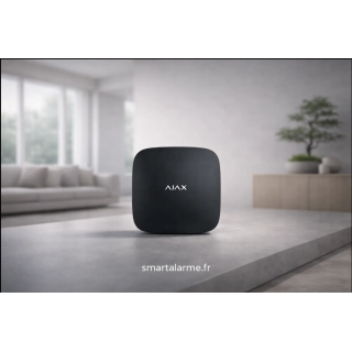 Ajax Hub Plus-B – Centrale d’alarme Wi-Fi et 4G noire | Ajax Systems F
