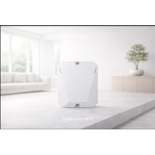 Ajax Hub (4G)-W BP – Centrale d’alarme pour bijouterie professionnelle