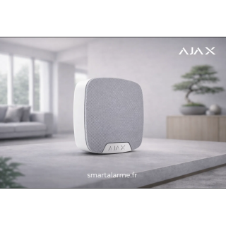 Ajax HomeSiren-W – Sirène intérieure sans fil 105 dB certifiée EN 5013