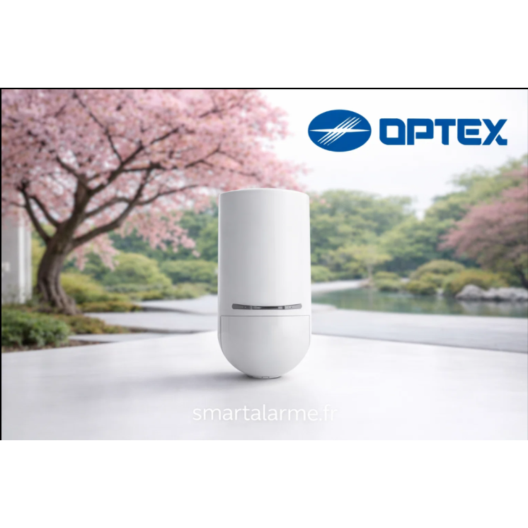 Détecteur IRP numérique OPTEX FLX-S-ST - Détection 12m, animaux