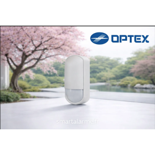 Optex FLX-P-DT-X8 | Détecteur DUAL 15m/24m IRP + hyperfréquence