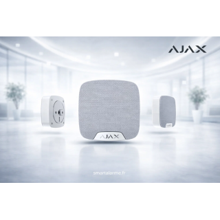 Ajax HomeSiren S-W : Sirène Intérieure Sans Fil pour Sécurité Domestiq