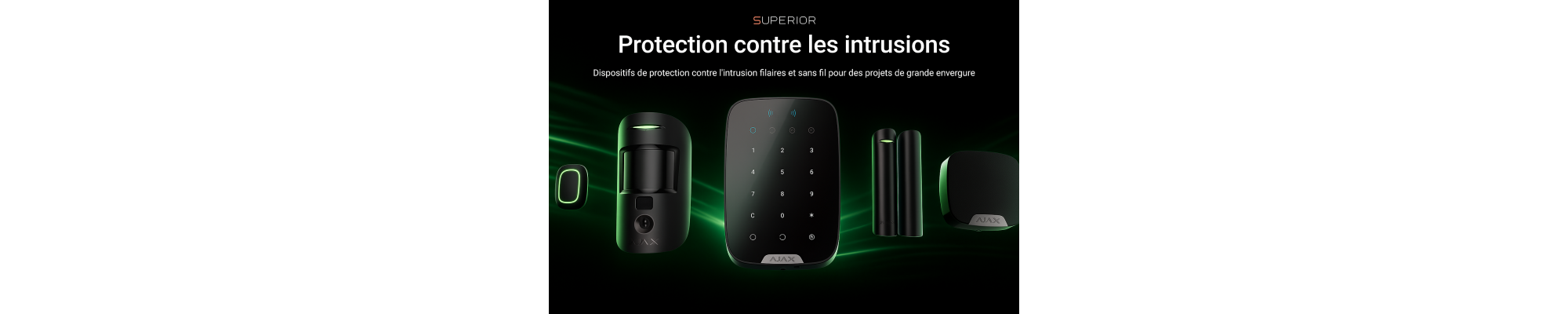Ajax Superior & Fibra – Solutions de Sécurité Professionnelles Hautes Performances | Smartalarme